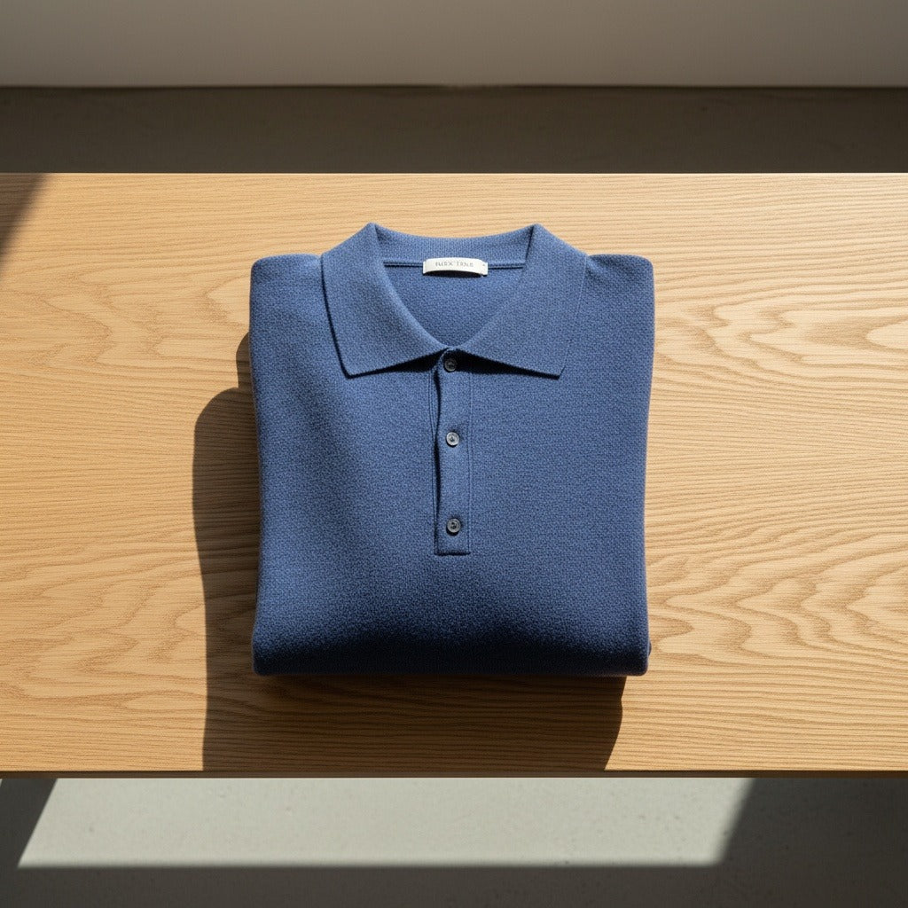 Blue Cashmere Sweater - Blue - Lifestyle Inspiration