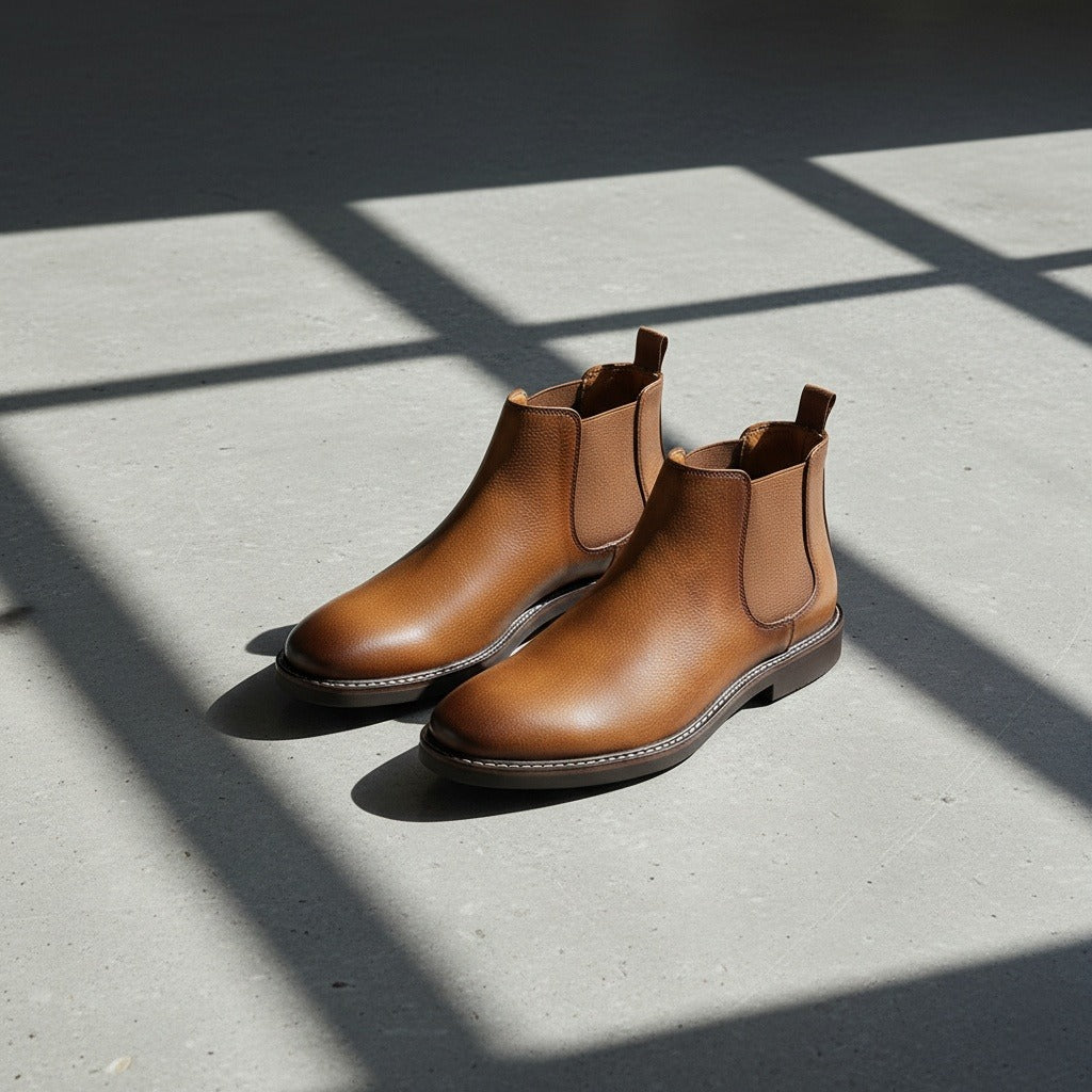 Camel Chelsea Boots Mens - Camel - Lifestyle Inspiration
