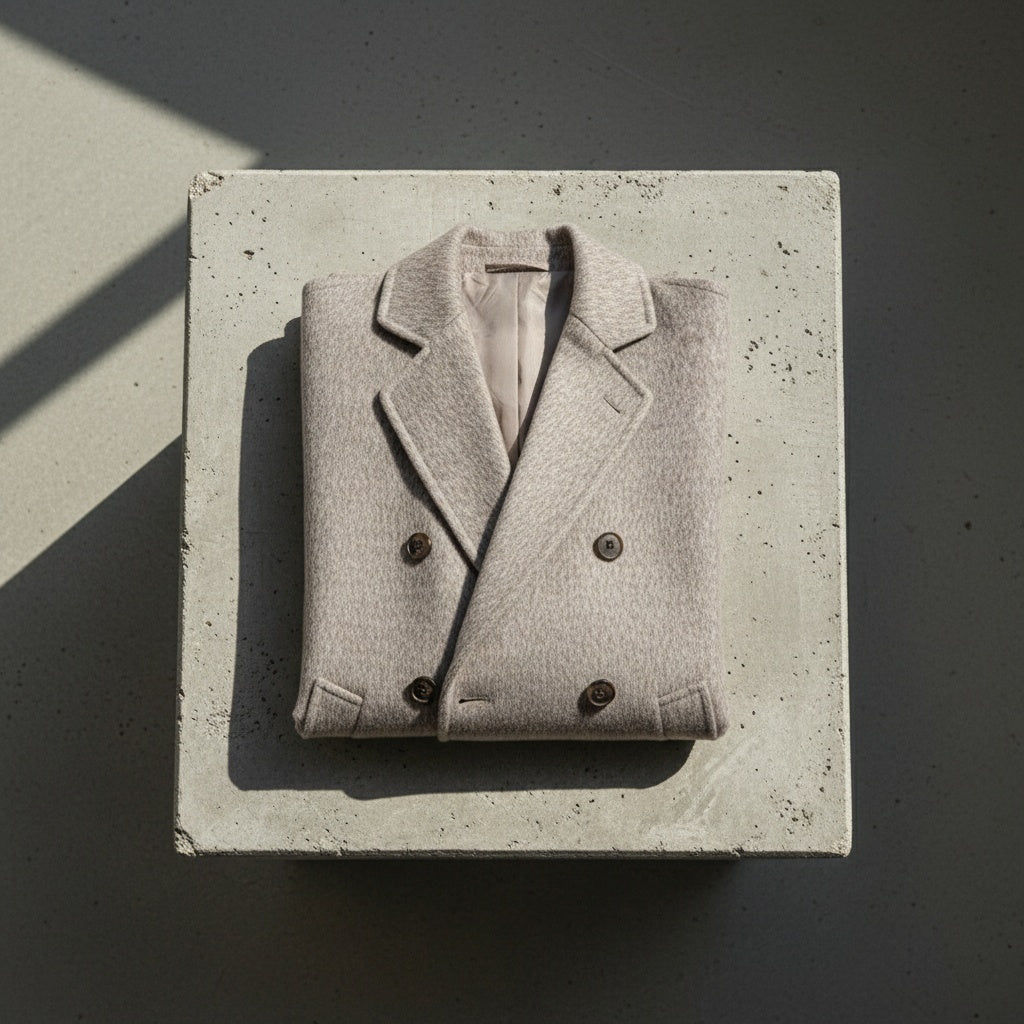 Cashmere Trench Coat Men's