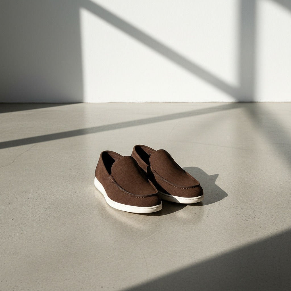 Chocolate Suede Loafers Men - Chocolate - Lifestyle Inspiration