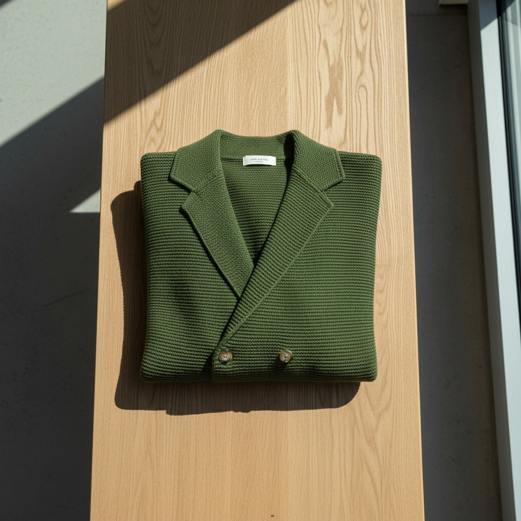 Crossover Cardigan - Forest Green - Lifestyle Inspiration
