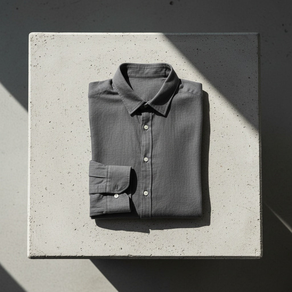 Anthracite Grey Shirt - Charcoal - Lifestyle Inspiration