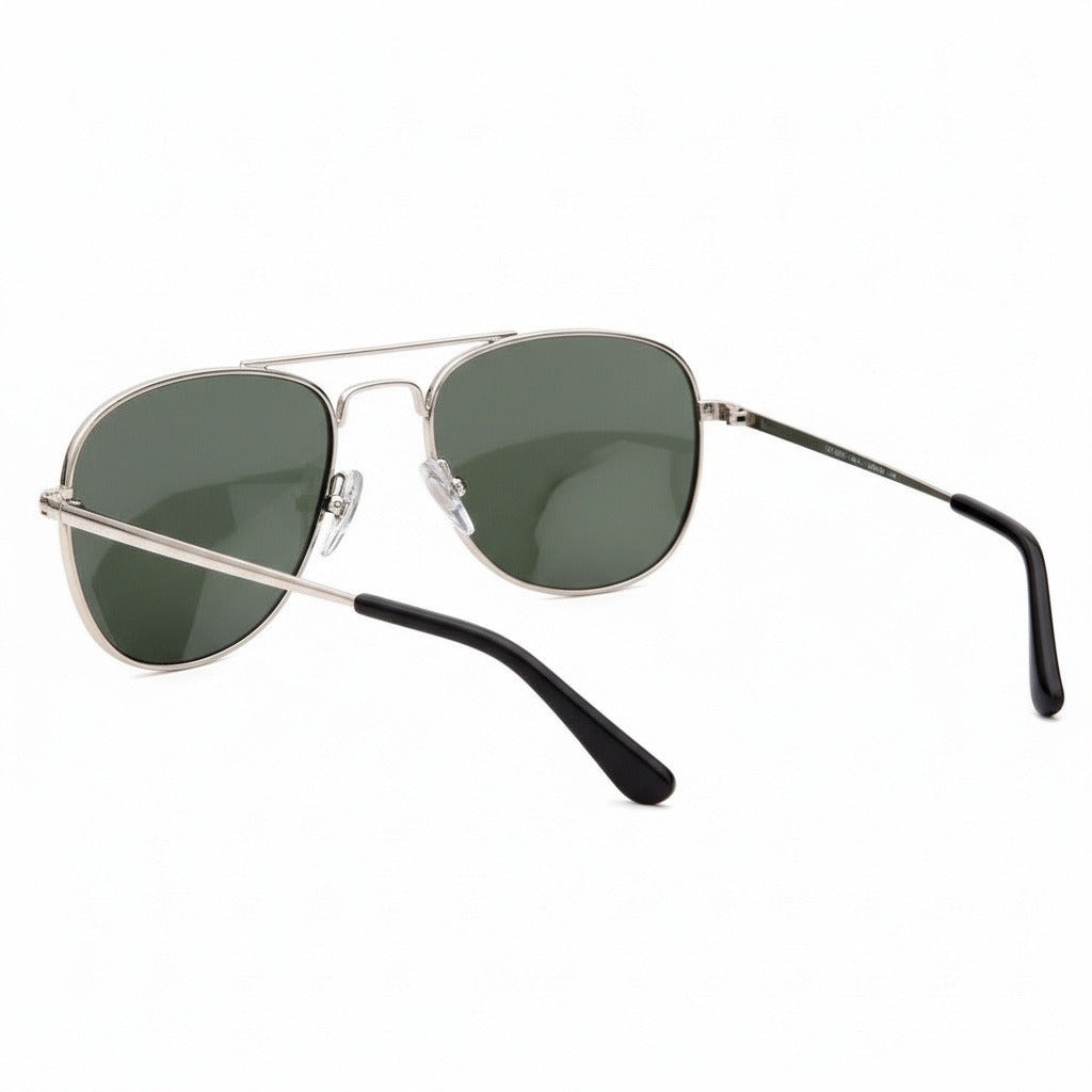 Aviator Sunglasses for Men - Gunmetal - Fabric Detail