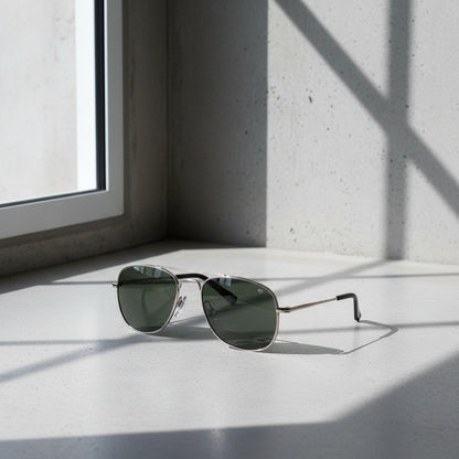Aviator Sunglasses for Men - Gunmetal - Lifestyle Inspiration