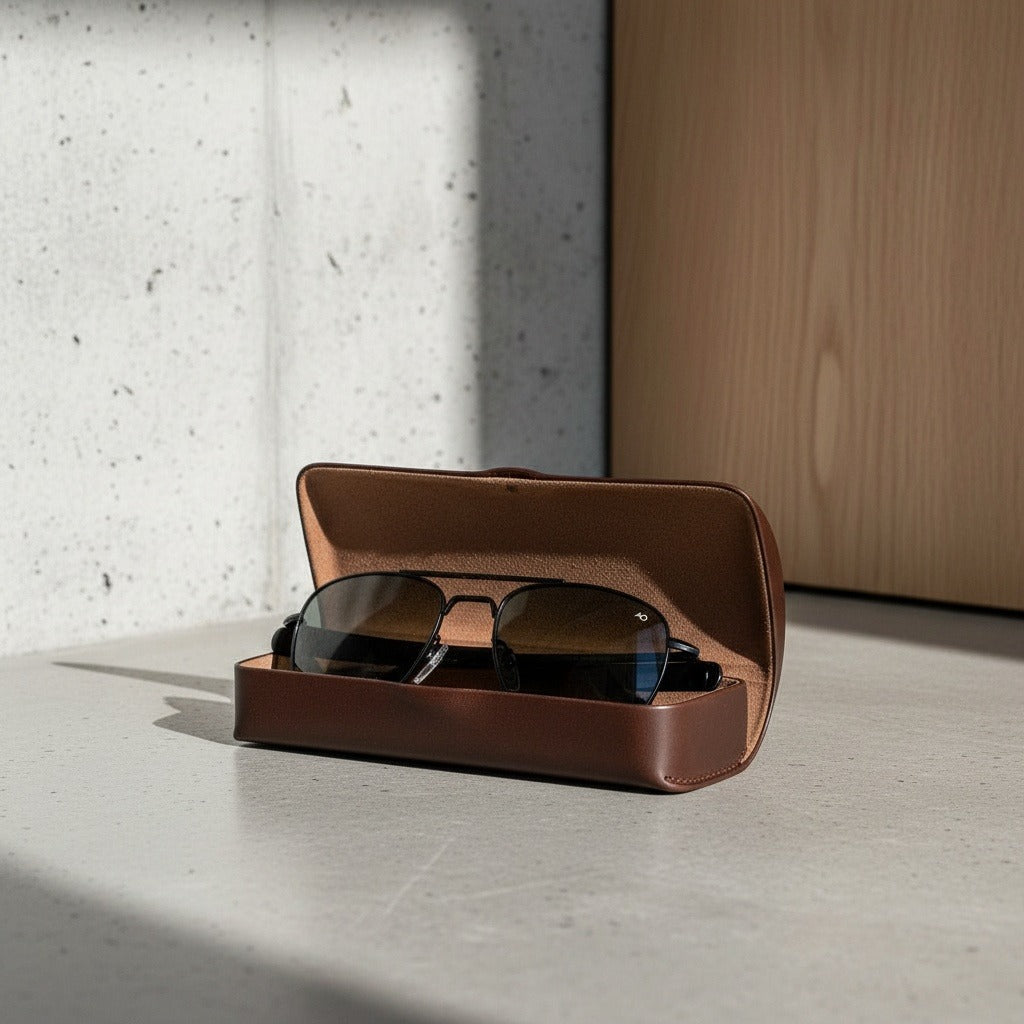 Aviator Sunglasses for Men - Matte Black - Lifestyle Inspiration