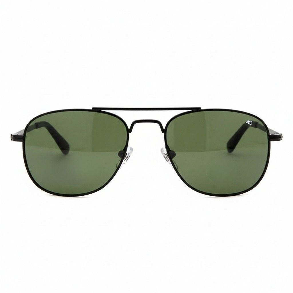 Aviator Sunglasses for Men - Onyx - Front View