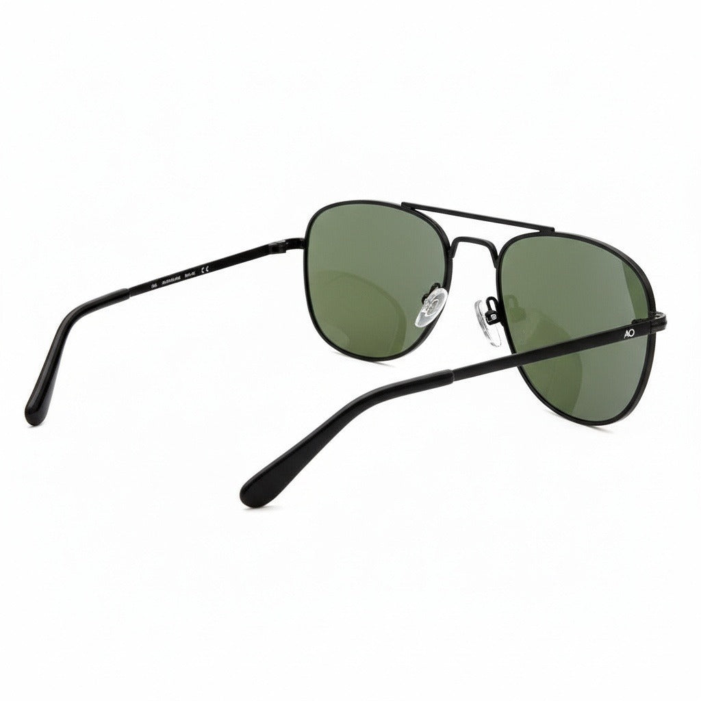 Aviator Sunglasses for Men - Onyx - Fabric Detail