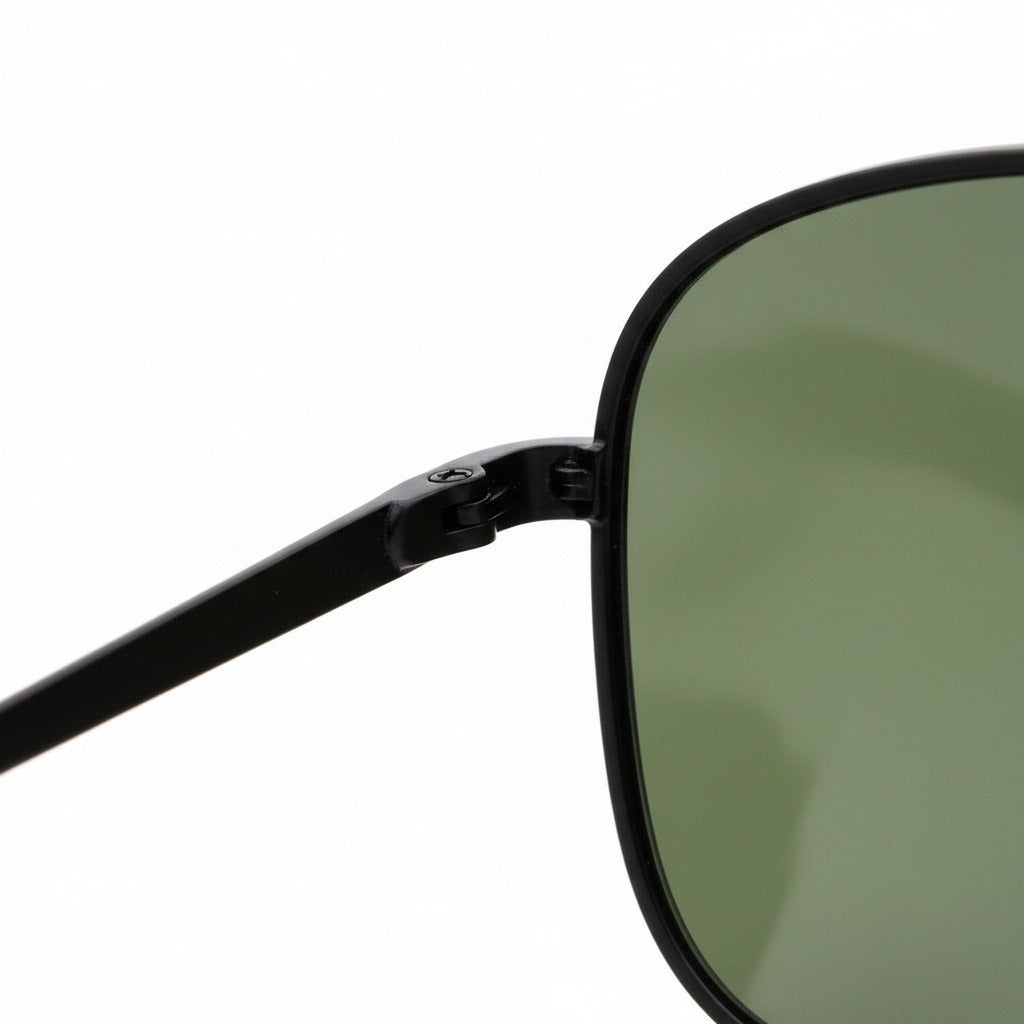 Aviator Sunglasses for Men - Onyx - Texture Close Up