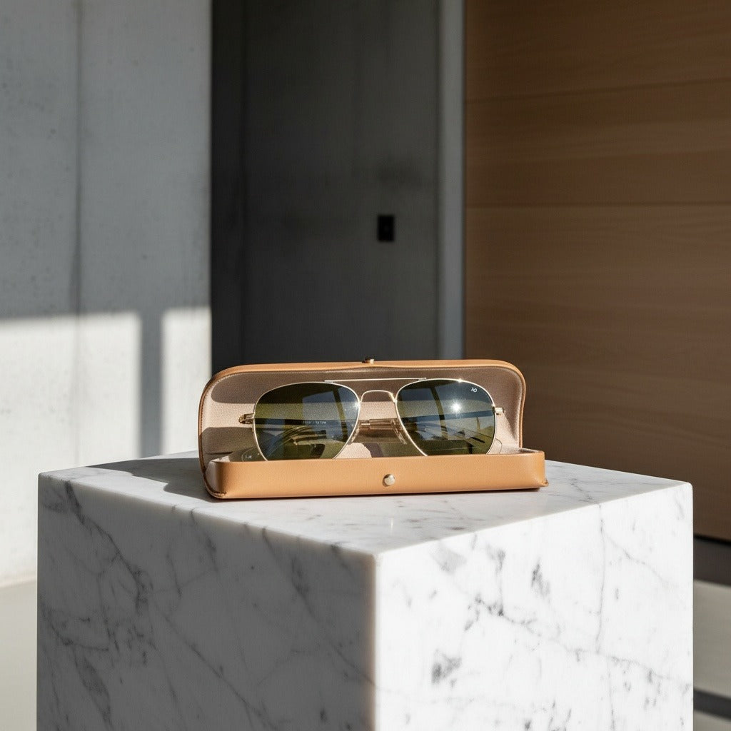 Aviator Sunglasses for Men - Forest Green - Lifestyle Inspiration