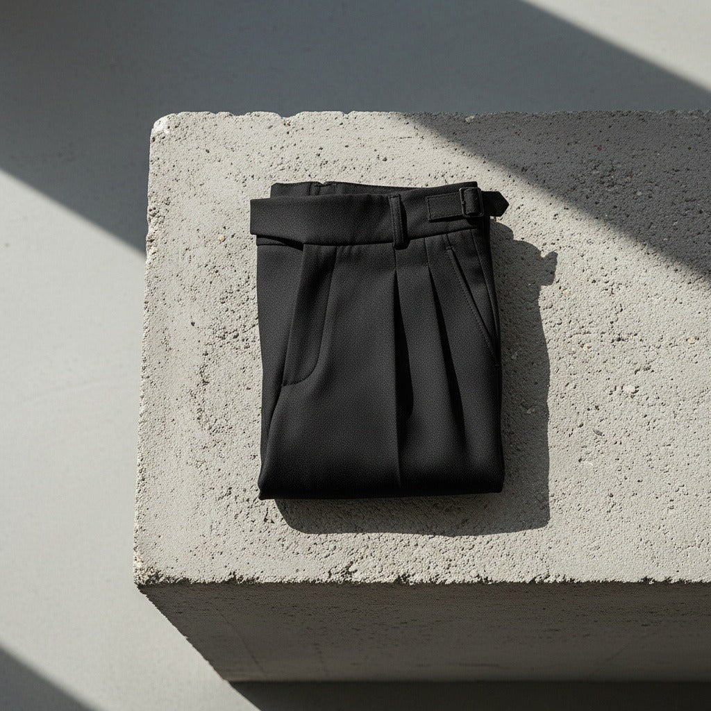 Black Gurkha Trousers - Black - Lifestyle Inspiration