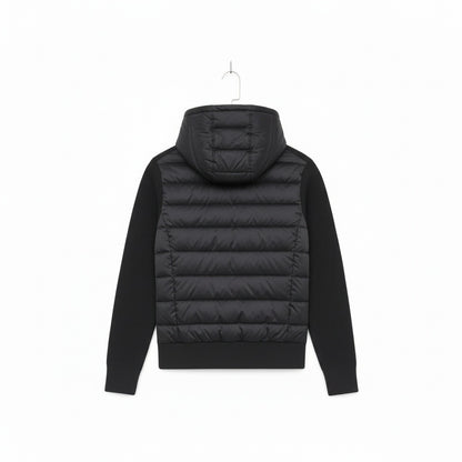Black Hybrid Jacket - Black - Fabric Detail