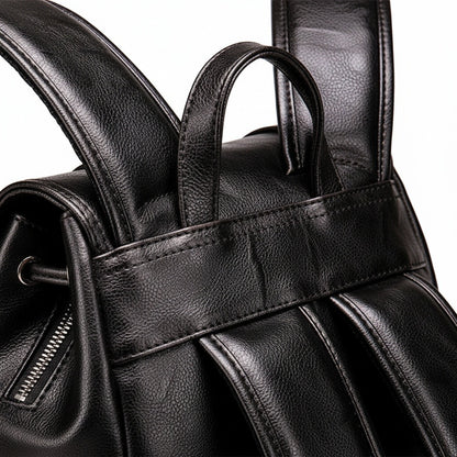 Brown Backpack Travel - Brown - Texture Close Up