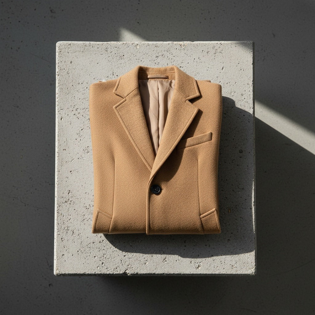 Brown Cool Trench Coat Mens - Brown - Lifestyle Inspiration