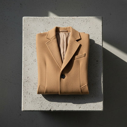Brown Cool Trench Coat Mens - Brown - Lifestyle Inspiration