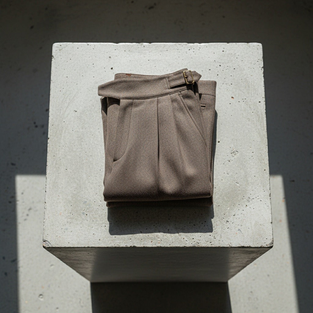 Brown Gurkha Trousers - Brown - Lifestyle Inspiration