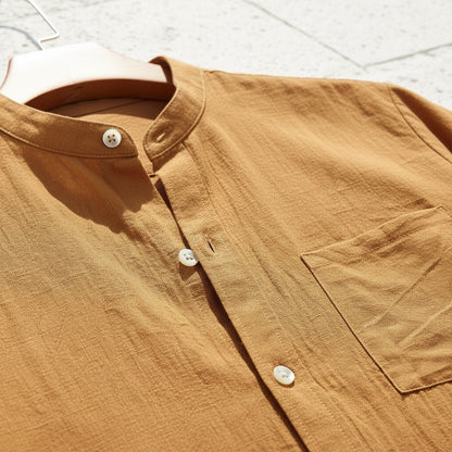 Brown Linen Shirt