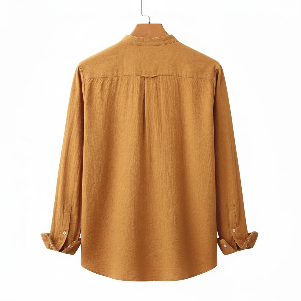Brown Linen Shirt