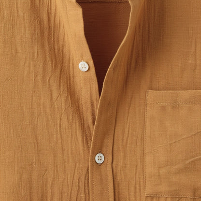 Brown Linen Shirt