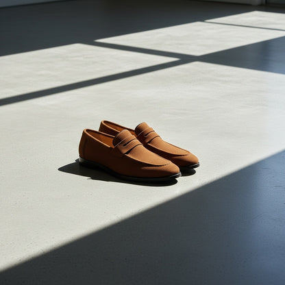 Brown Penny Loafers Men's - Brown - Lifestyle Inspiration