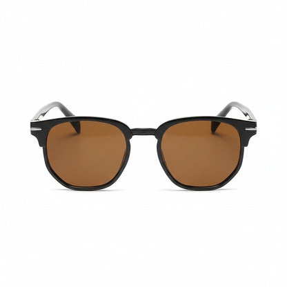 Brown Tinted Sunglasses Men's - Brown - Front View
