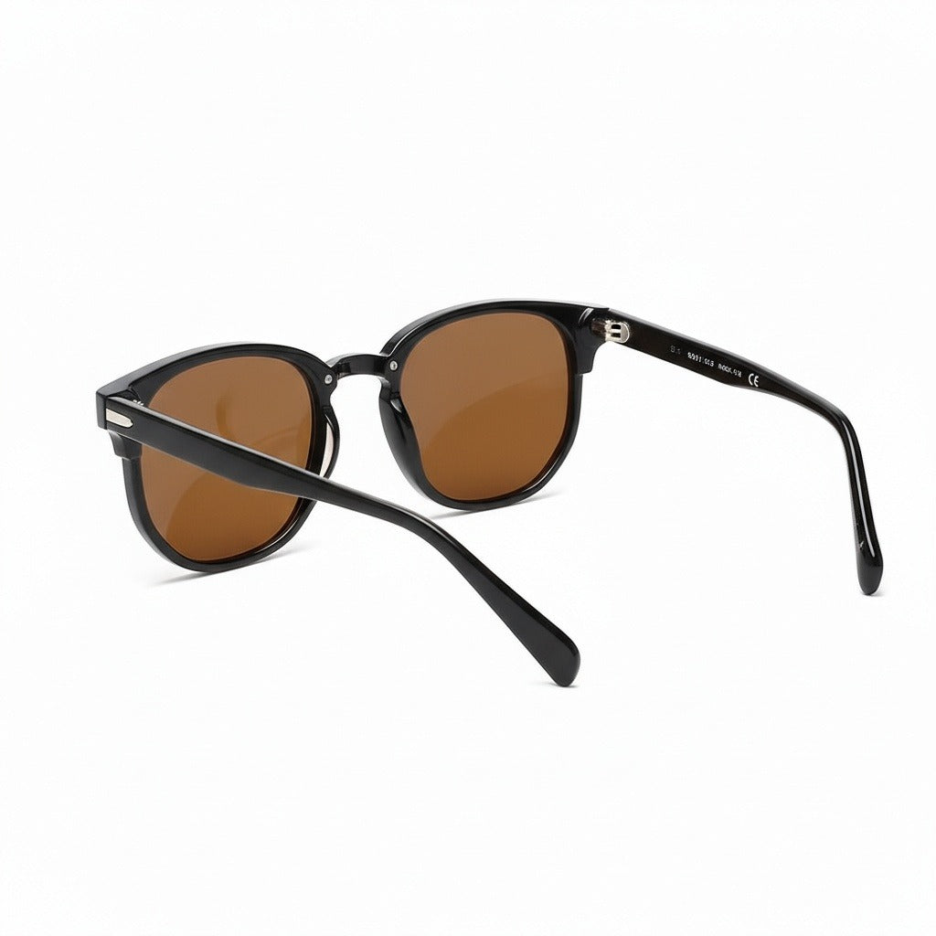 Brown Tinted Sunglasses Men's - Brown - Fabric Detail