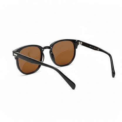 Brown Tinted Sunglasses Men's - Brown - Fabric Detail