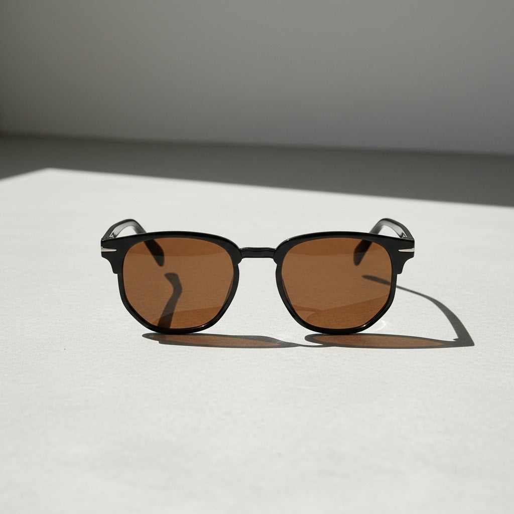 Brown Tinted Sunglasses Men's - Brown - Lifestyle Inspiration