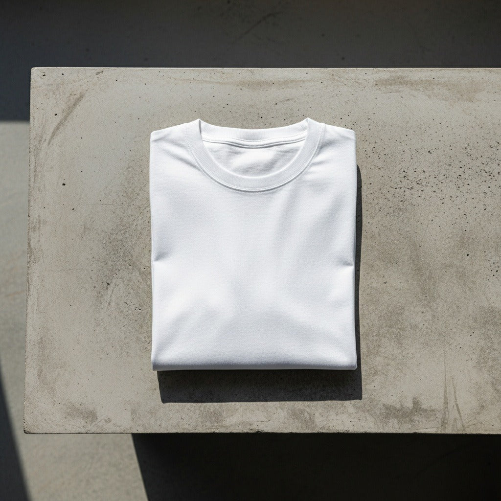 Business Casual T Shirt - Bright White - Lifestyle Inspiration