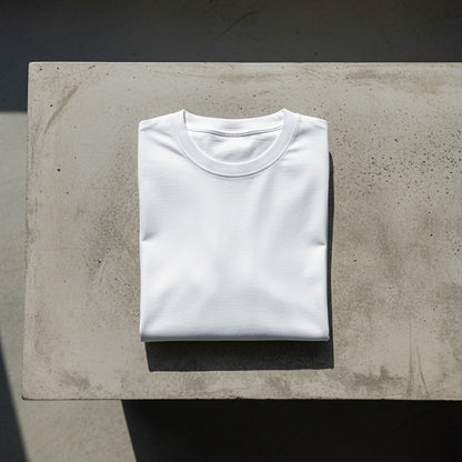 Business Casual T Shirt - Bright White - Lifestyle Inspiration