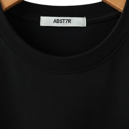 Business Casual T Shirt - Obsidian Black - Texture Close Up