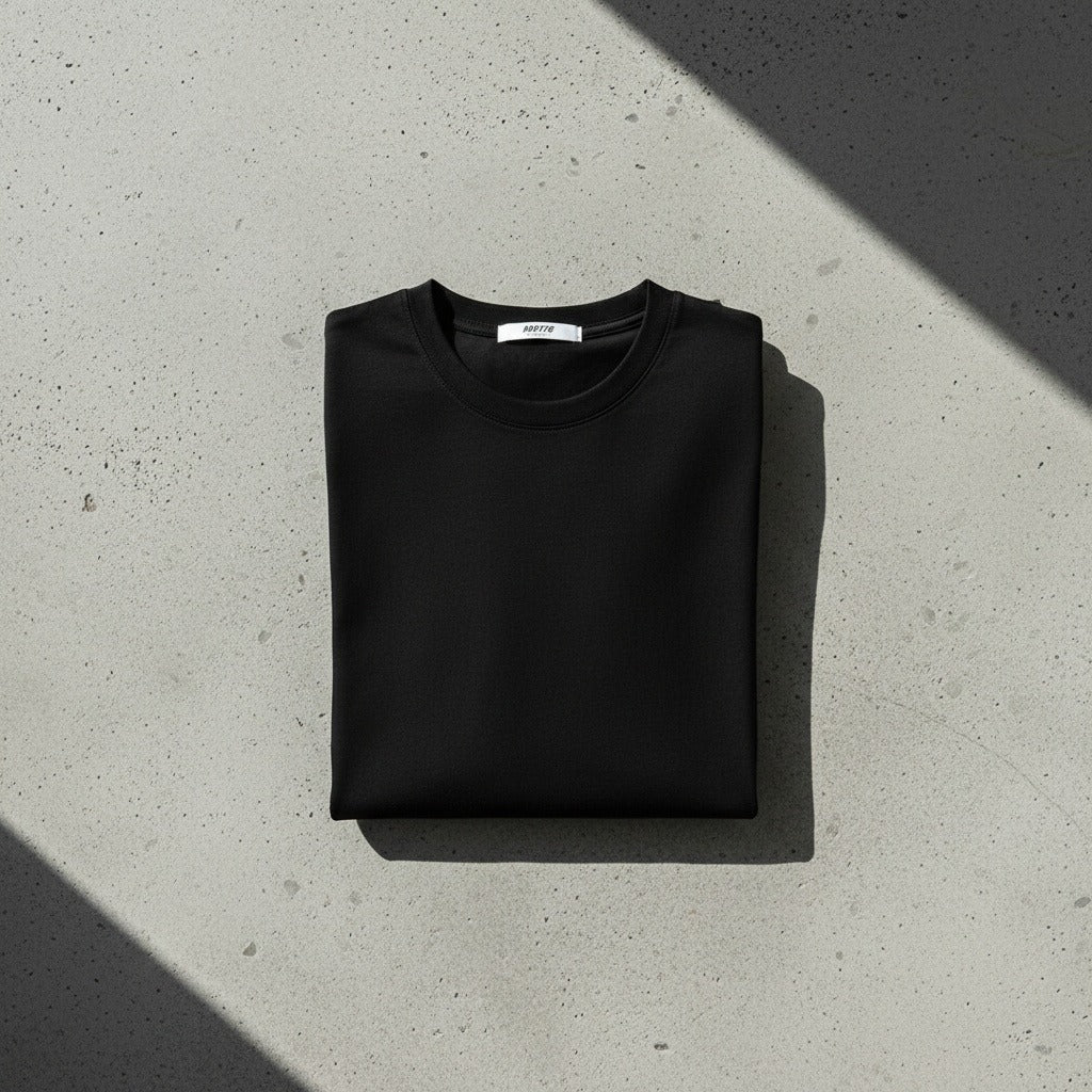 Business Casual T Shirt - Obsidian Black - Lifestyle Inspiration