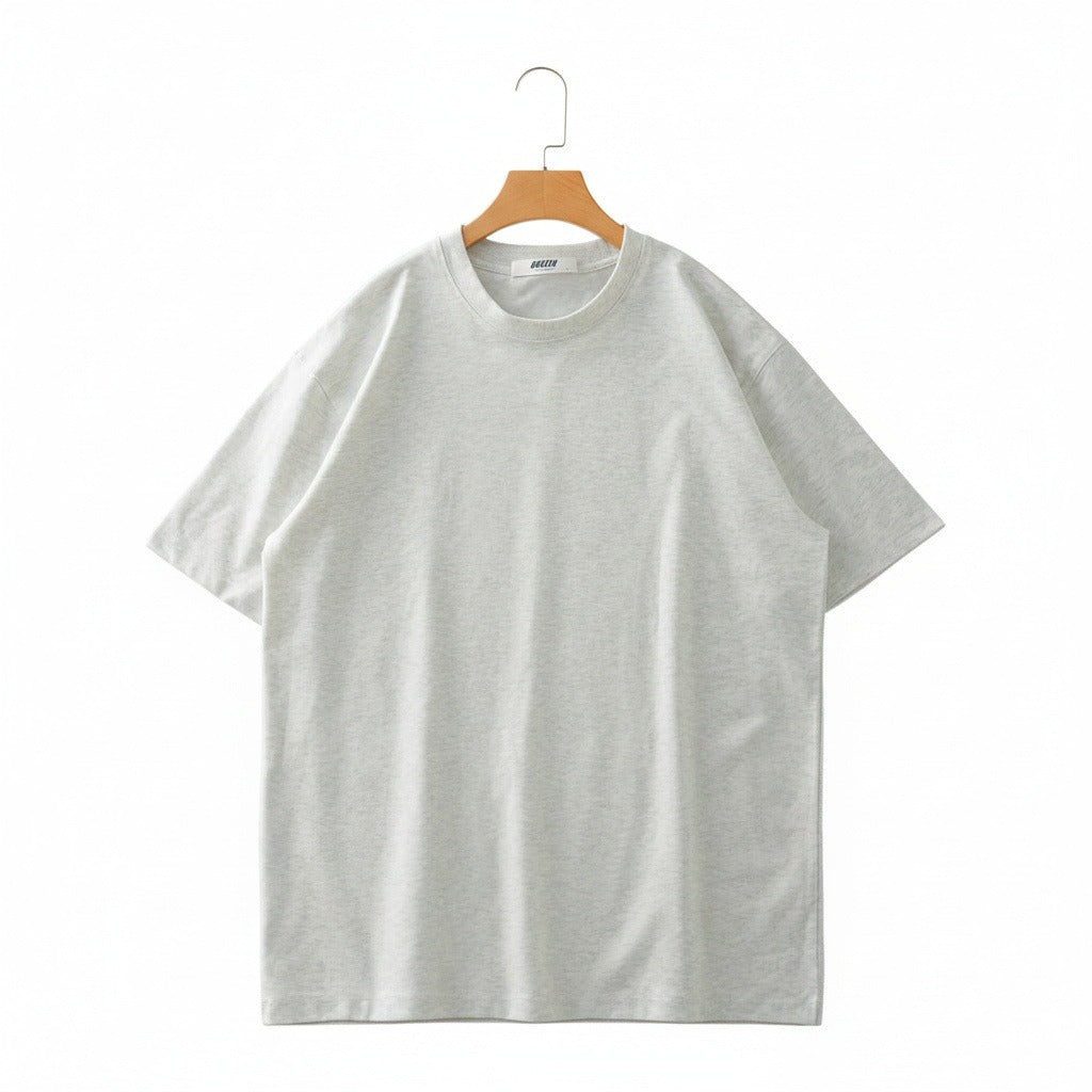 Business Casual T Shirt - Heather Gray - Front View