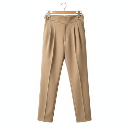 Camel Gurkha Trousers - Camel - Front View