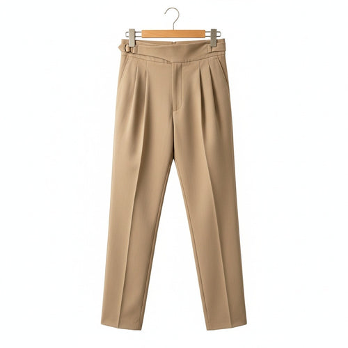 Camel Gurkha Trousers - Camel - Front View