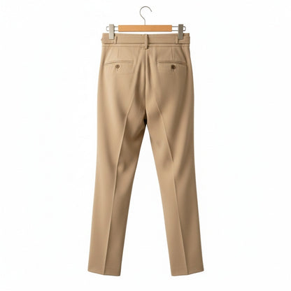 Camel Gurkha Trousers - Camel - Fabric Detail
