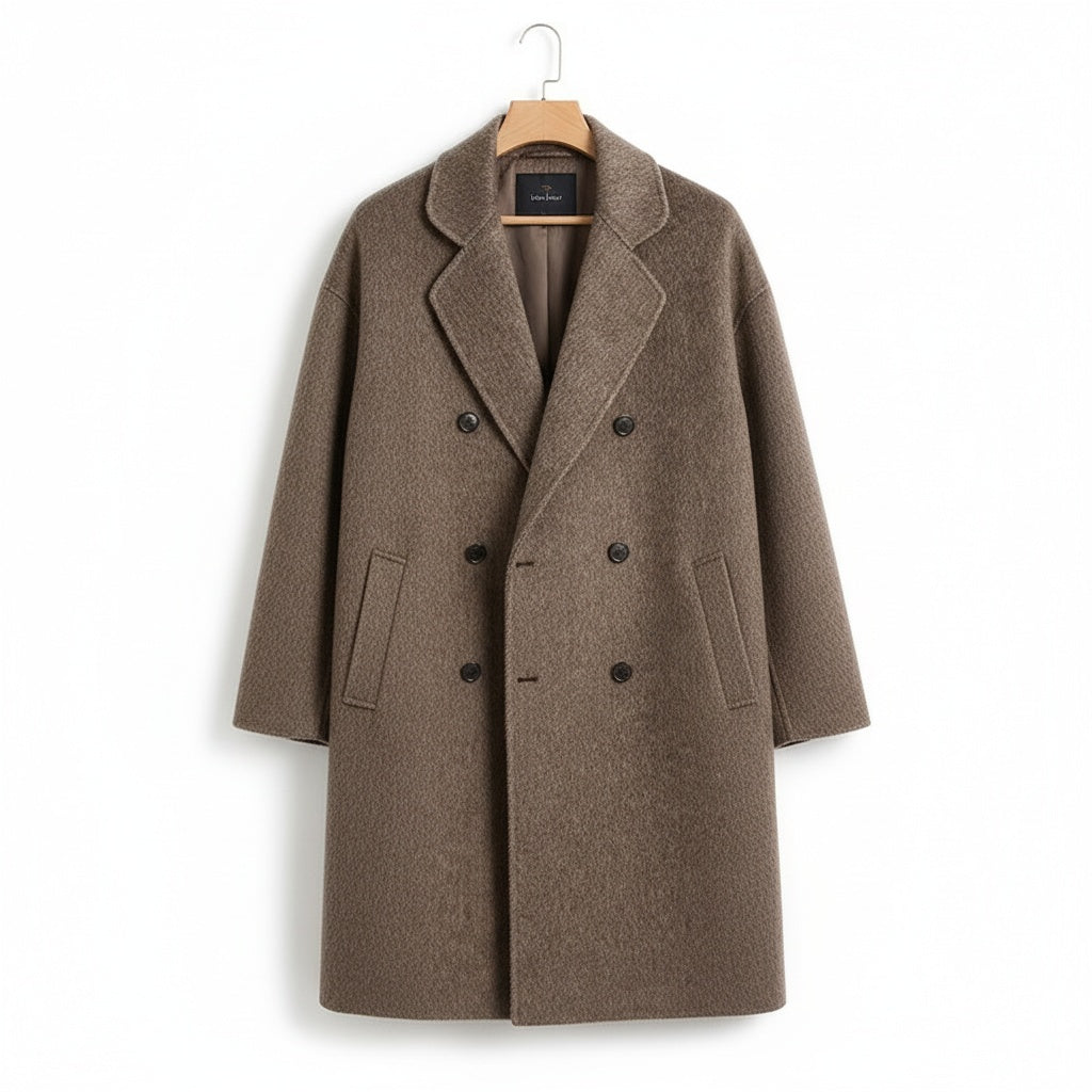 Cashmere Trench Coat Men's