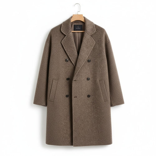 Cashmere Trench Coat Men's