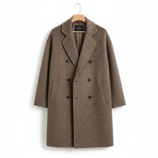 Cashmere Trench Coat Men's