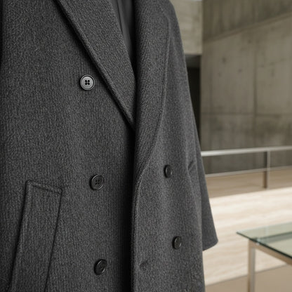 Cashmere Trench Coat Men's