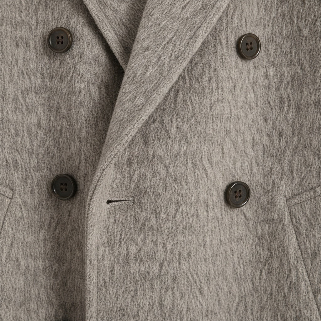 Cashmere Trench Coat Men's