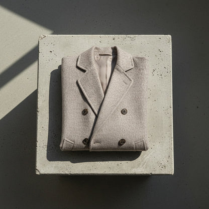 Cashmere Trench Coat Men's