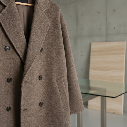 Cashmere Trench Coat Men's