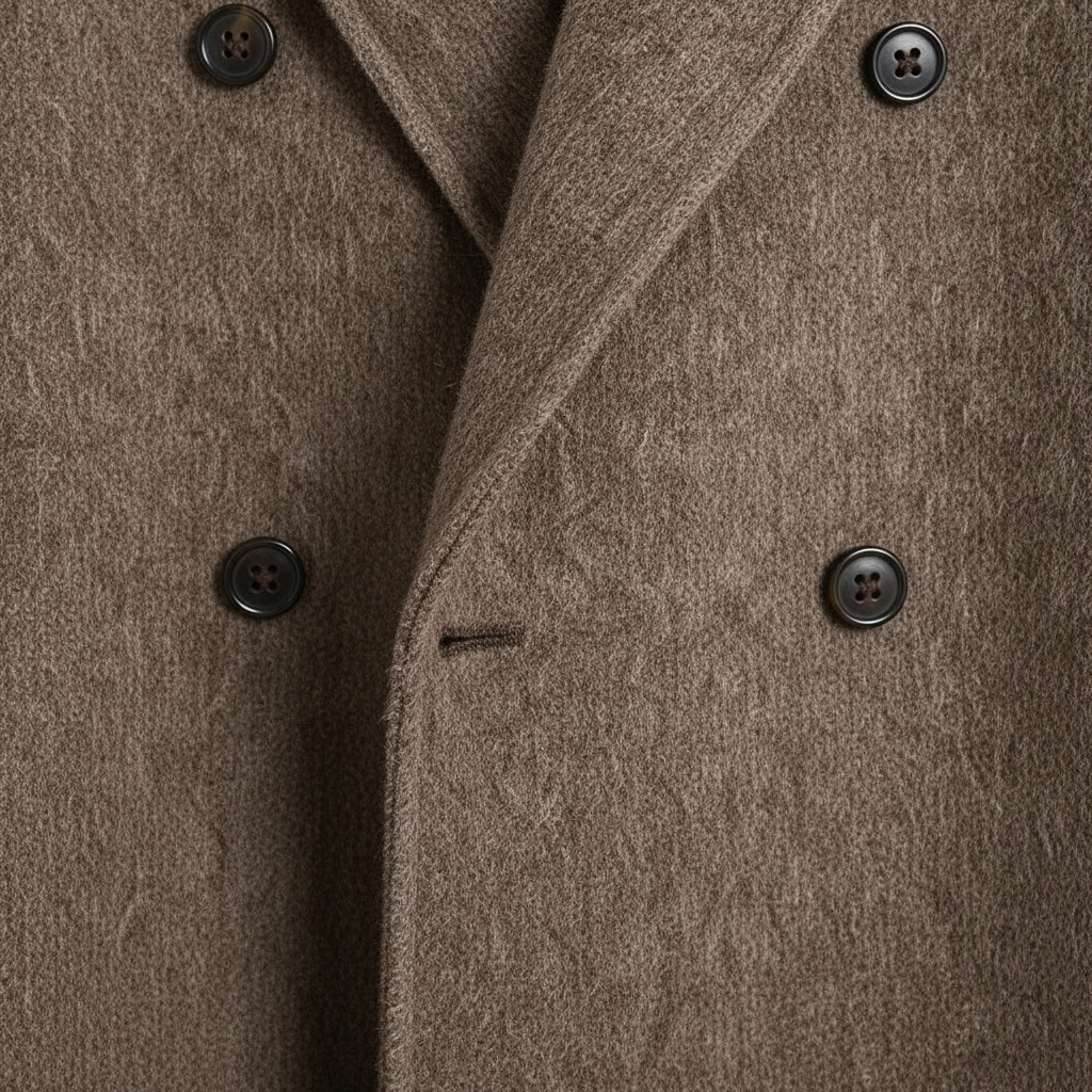 Cashmere Trench Coat Men's