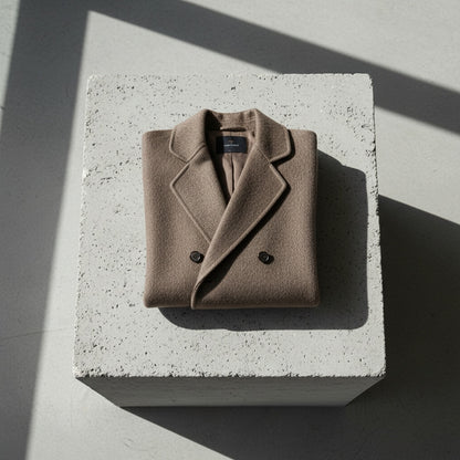 Cashmere Trench Coat Men's