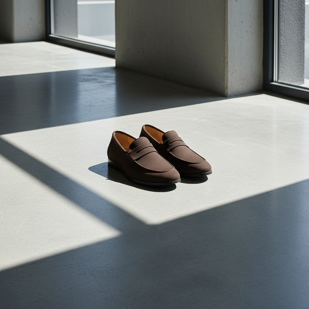Chocolate Brown Penny Loafers Men - Chocolate Brown - Lifestyle Inspiration
