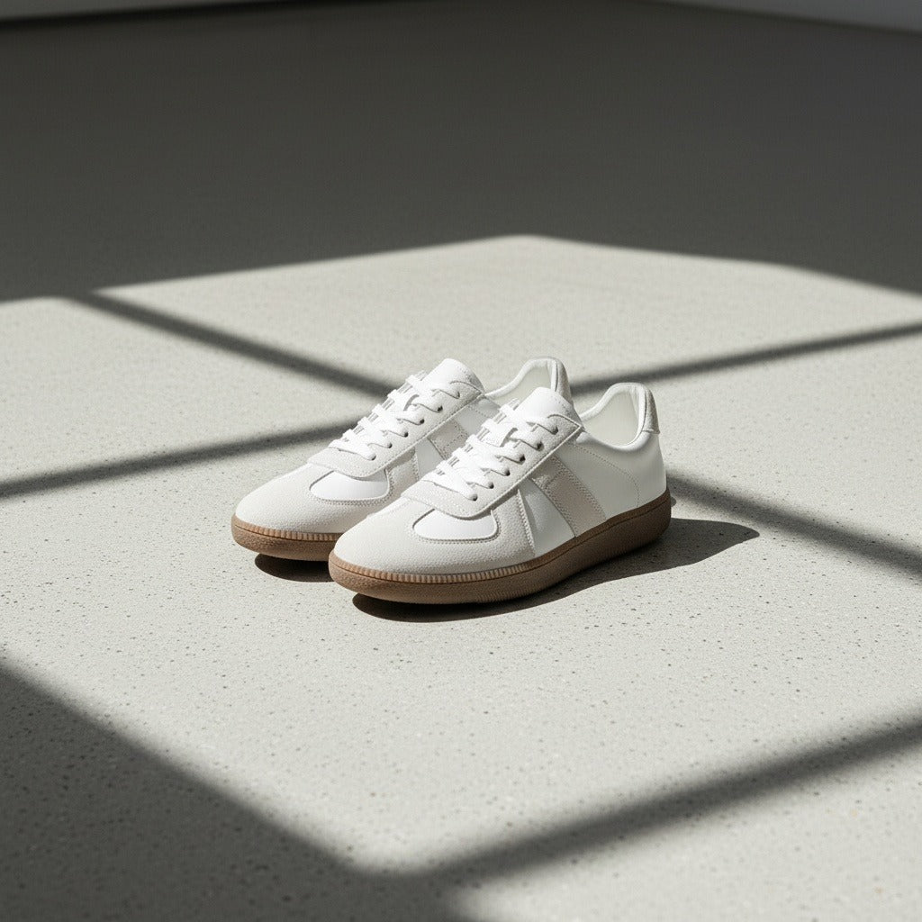 Clay Court Tennis Sneakers - Off White - Lifestyle Inspiration
