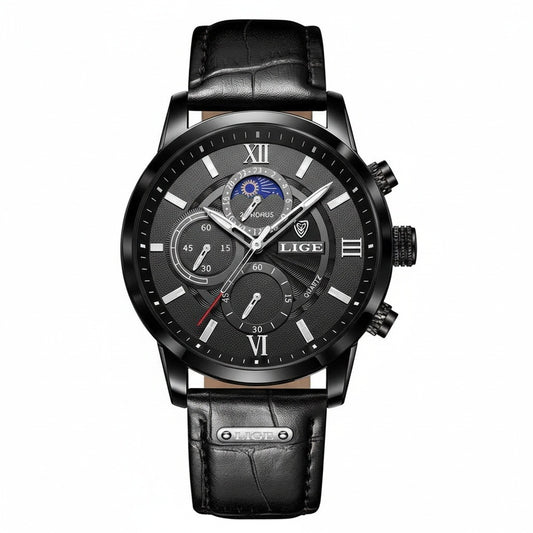 Cosmograph Watch - Black - Front View