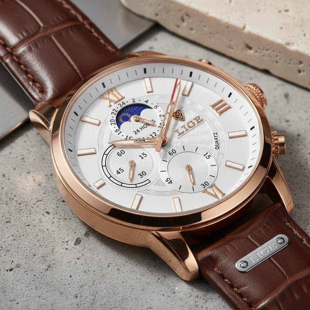 Cosmograph Watch - Rose Gold - Back View