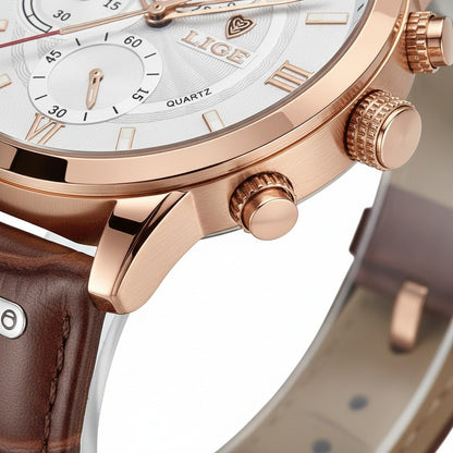 Cosmograph Watch - Rose Gold - Texture Close Up