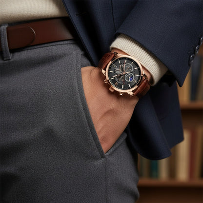 Cosmograph Watch - Walnut Brown - Angled Shot